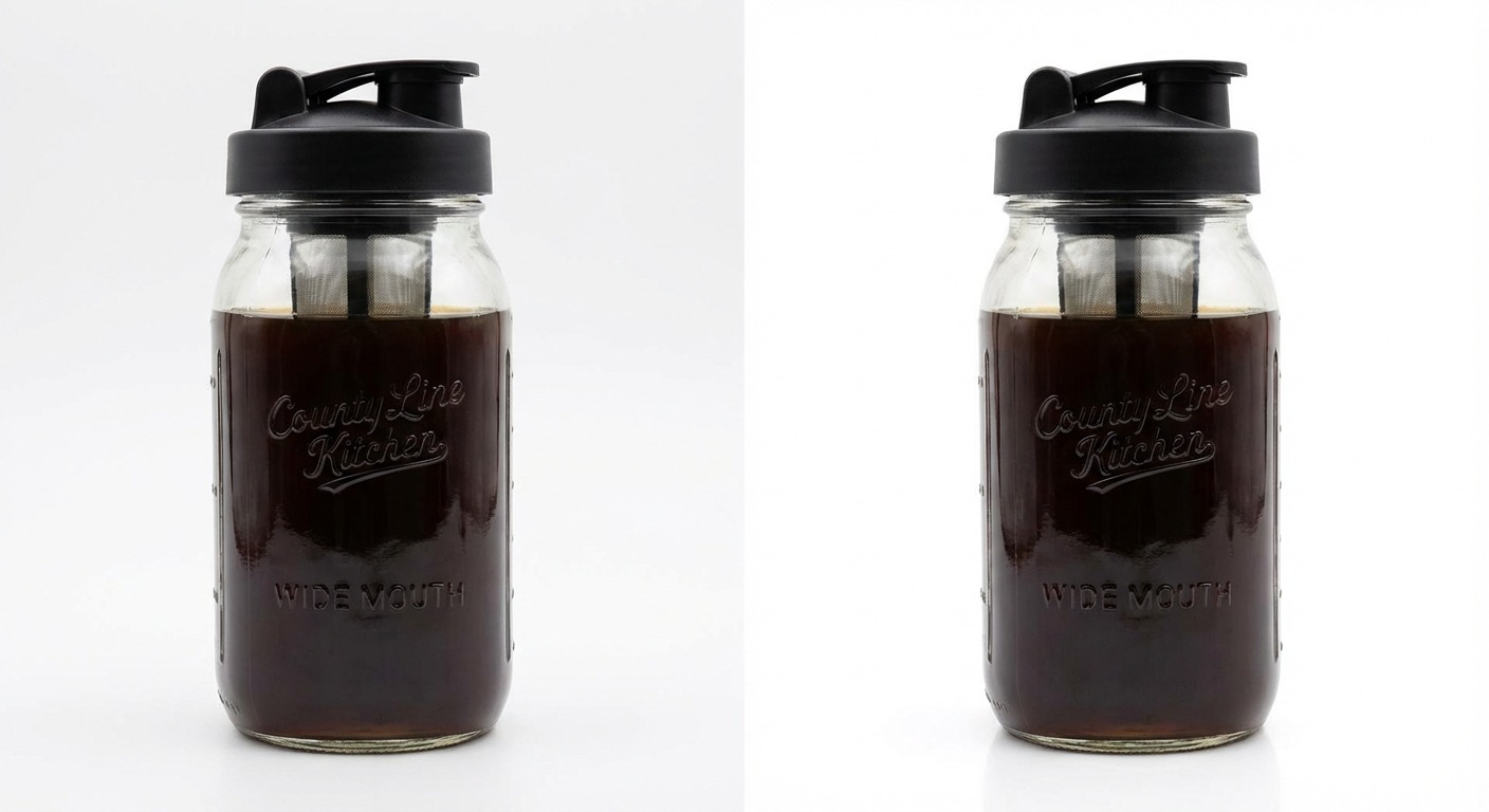 County Line Kitchen Cold Brew Mason Jar
