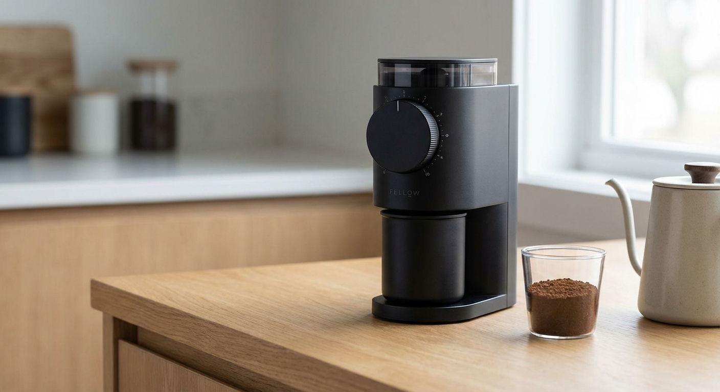 Fellow Ode Gen 2 flat burr grinder for home filter coffee