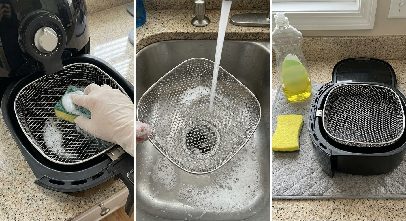 How to Clean an Air Fryer Properly (Step-by-Step)